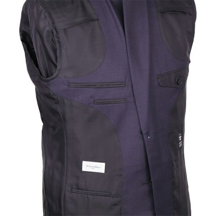 KONAKA　アウトレット 【WEB限定/OUTLET/汚れ・キズ等有】【Donato Vinci Italy】【秋冬】2釦シングルスーツ 1タック/ネイビー×ソリッド/REAL NAVY COLLECTION/NEW ZEALAND LIMITED WOOL ネイビー系(紺)