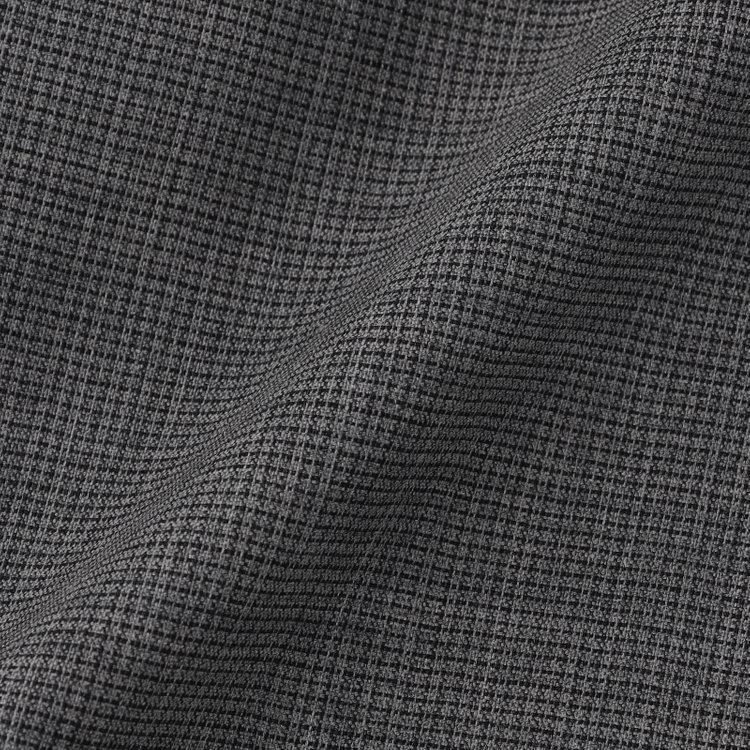 ＪＰ コンフォート 【JOHN PEARSE comfort】【春夏】2釦シングルスーツ ショートタック/グレー×チェック/REAL GRAY/NEW ZEALAND WOOL/SustainaBee Wool/※裾上げ必要 グレー中間