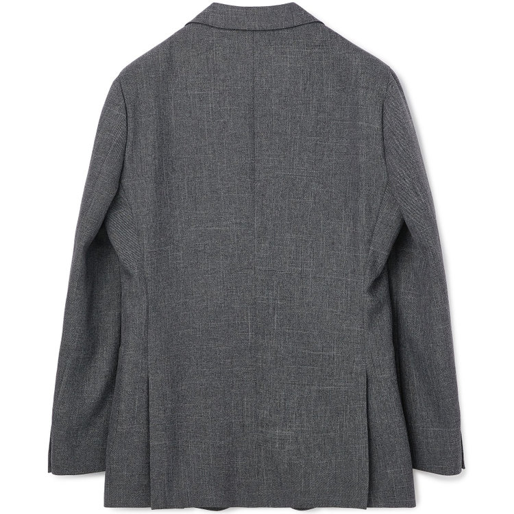 ＪＰコンフォート ネイビー 【JOHN PEARSE comfort navy】【秋冬】TUMUGITO 2釦シングルジャケット セットアップ対応/ グレー/ ULTRA MOVE/ウォッシャブル グレー中間