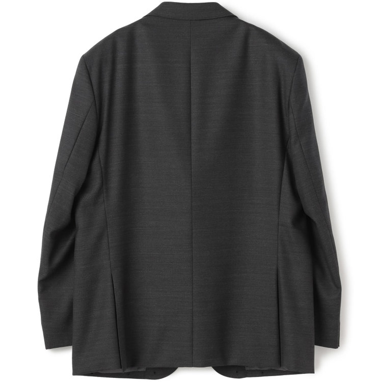 ＫＡＮＳＡＩＭＡＮ 【KANSAIMAN collection】【秋冬】2釦シングルスーツ ショートタック/グレー/REAL GRAY COLLECTION/NEW ZEALAND WOOL SHOWER CLEAN/SustainaBee Wool/※裾上げ必要 グレー濃色
