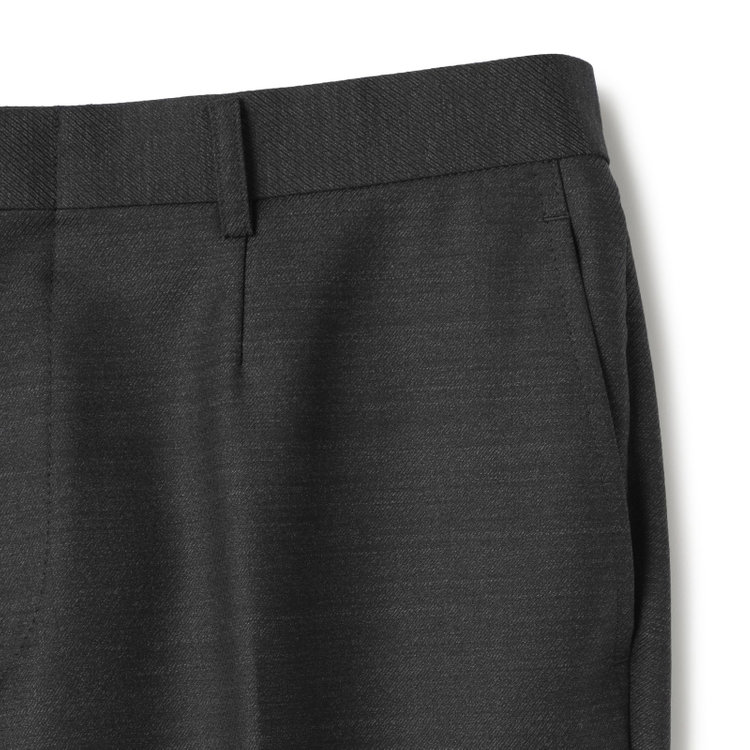 ＫＡＮＳＡＩＭＡＮ 【KANSAIMAN collection】【秋冬】2釦シングルスーツ ショートタック/グレー/REAL GRAY COLLECTION/NEW ZEALAND WOOL SHOWER CLEAN/SustainaBee Wool/※裾上げ必要 グレー濃色