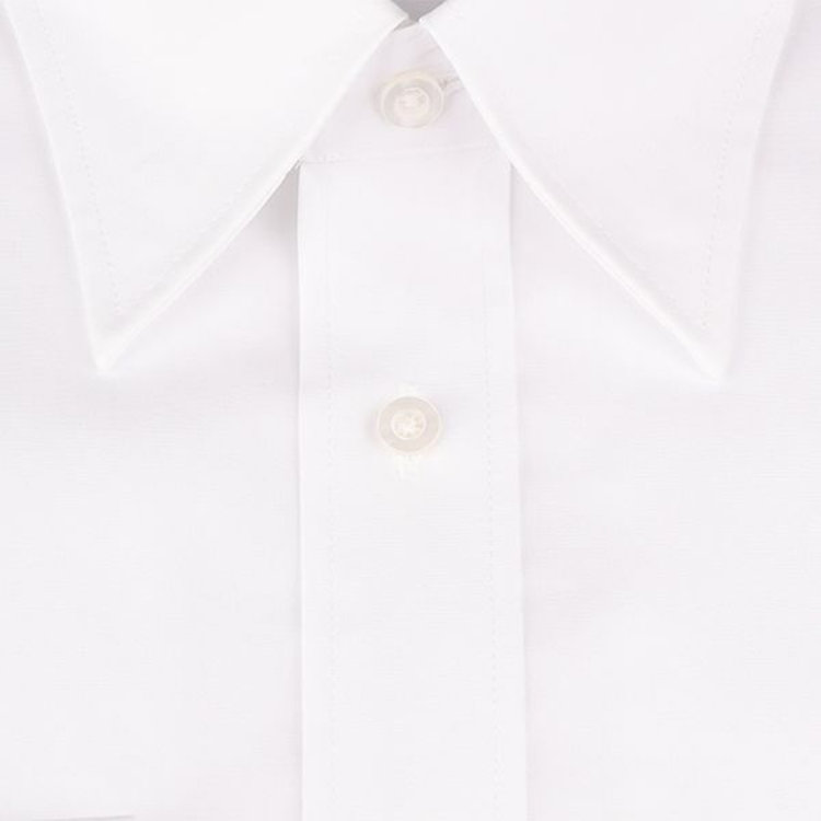 KONAKA　アウトレット 【WEB限定/OUTLET/汚れ・キズ等有】【Donato Vinci Italy】【形態安定】レギュラーカラードレスワイシャツ/ホワイト×ソリッド ホワイト系(白)