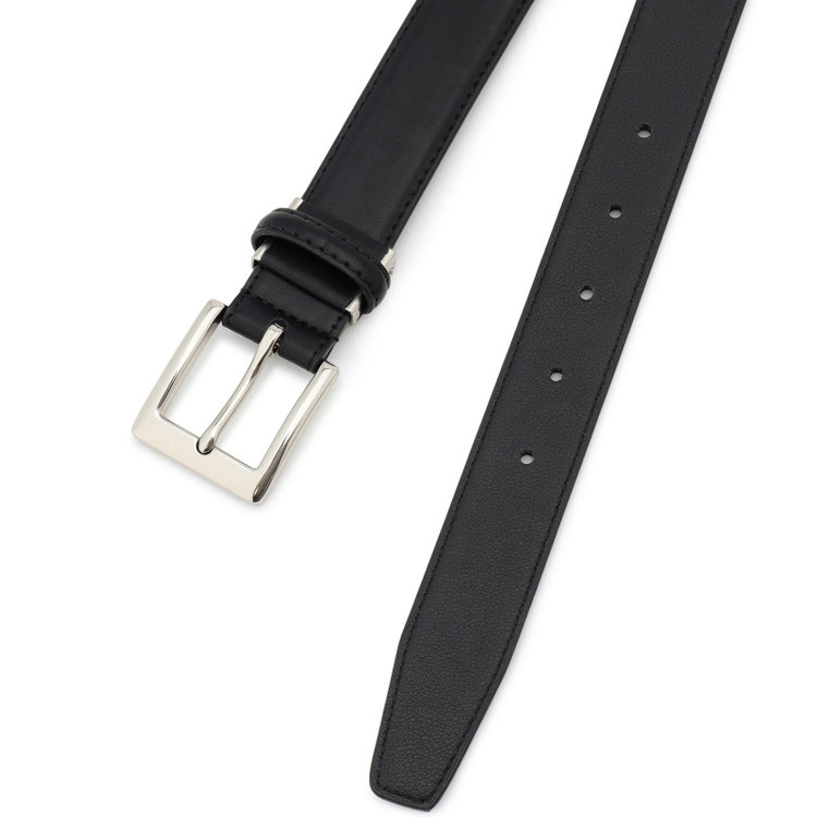 KONAKA　アウトレット 【WEB限定/OUTLET/汚れ・キズ等有】【HIGH SPEC MOTION】ピンバックルベルト 2.9cm幅/ブラック(ウエスト94cmまで対応) 黒