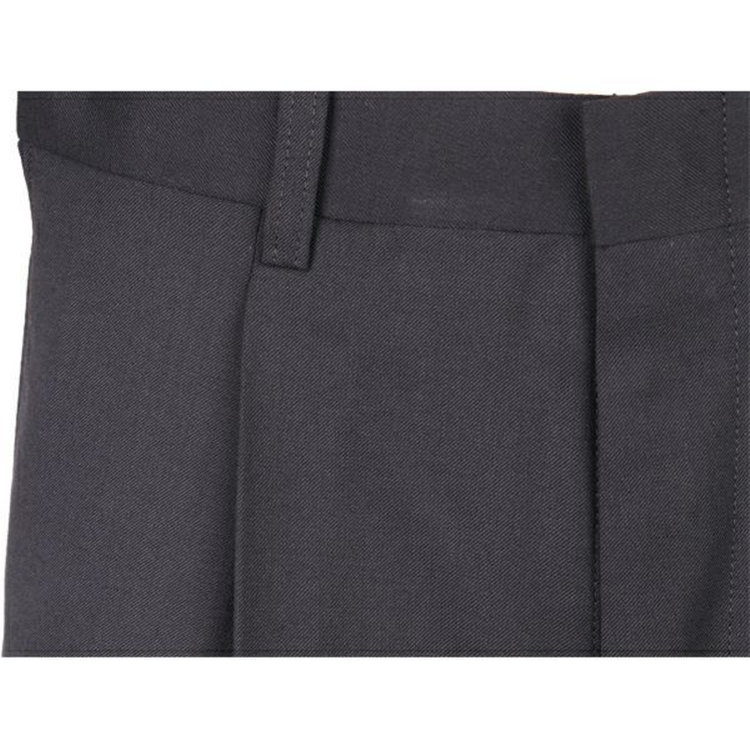 KONAKA　アウトレット 【WEB限定/OUTLET/汚れ・キズ等有】【JOHN PEARSE White】【年間】ウールブレンド 1タックスラックス/ブラック×ソリッド/ウォッシャブル/ウエストアジャスター仕様 ブラック系(黒)