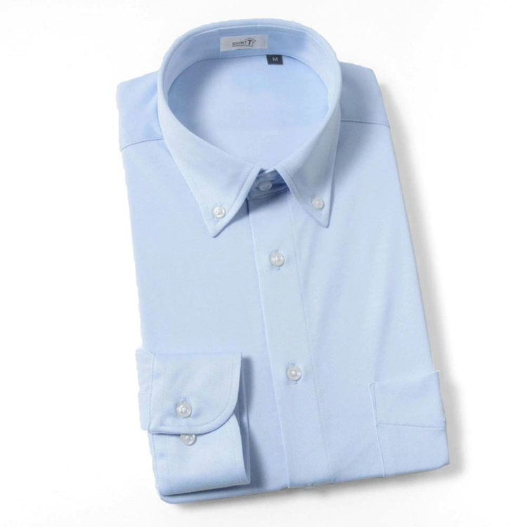 ソノタ（KONAKA用） ワイシャツ[SHIRT-T] 【正規リライブ加工商品】ストレッチ 吸水速乾 ライトブルー 無地 青淡色