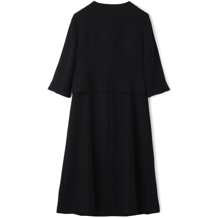 ソノタ（KONAKA用） 【BIEN BELLE】【年間】フリルカラーアンサンブルレディースフォーマル 黒