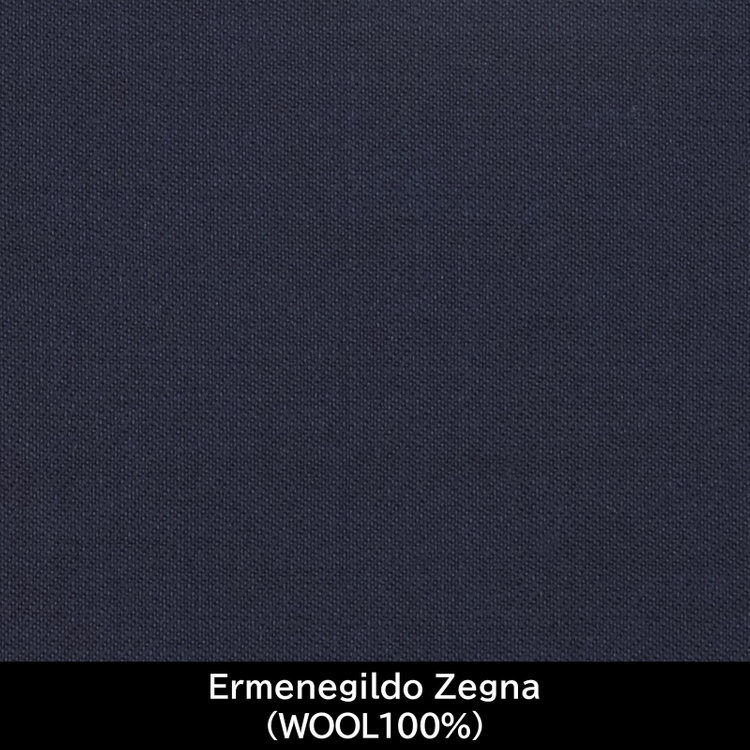 ジョンピアース 【パターンオーダー】【JOHN PEARSE WHITE 3釦】【春夏】スーツ/Ermenegildo Zegna/ネイビー(WOOL100%) ネイビー系(紺)