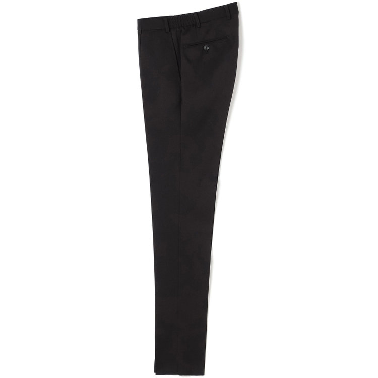 ＪＰ コンフォート 【JOHN PEARSE comfort】【年間】2釦シングルスーツ ショートタック/ブラック×ソリッド/ULTRA MOVE/TRABEST/※裾上げ必要※ベストは別売りです 黒