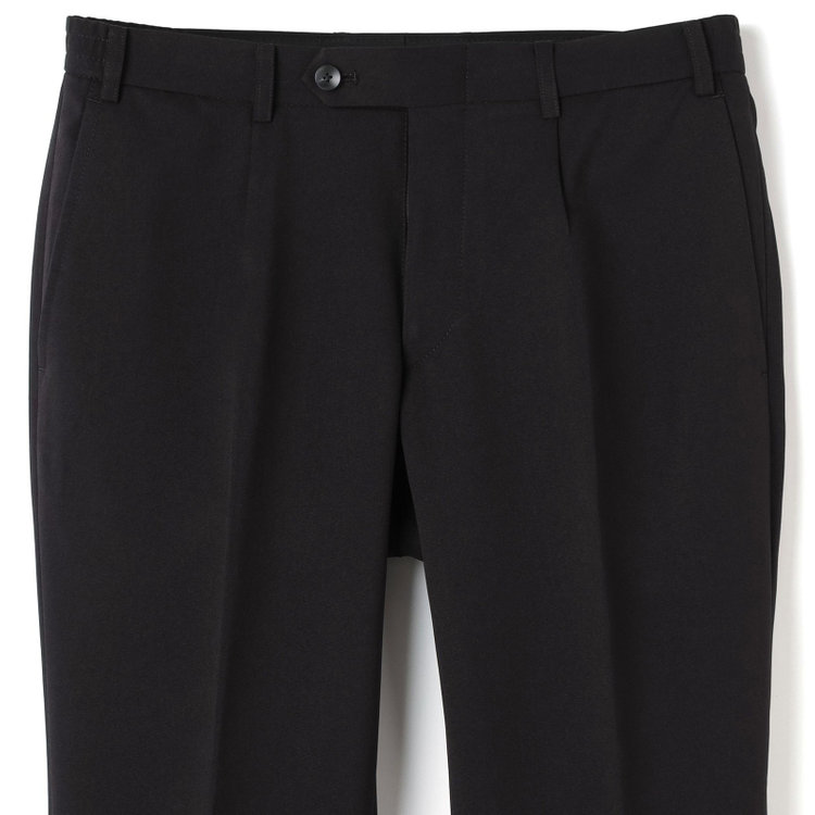 ＪＰ コンフォート 【JOHN PEARSE comfort】【年間】2釦シングルスーツ ショートタック/ブラック×ソリッド/ULTRA MOVE/TRABEST/※裾上げ必要※ベストは別売りです 黒