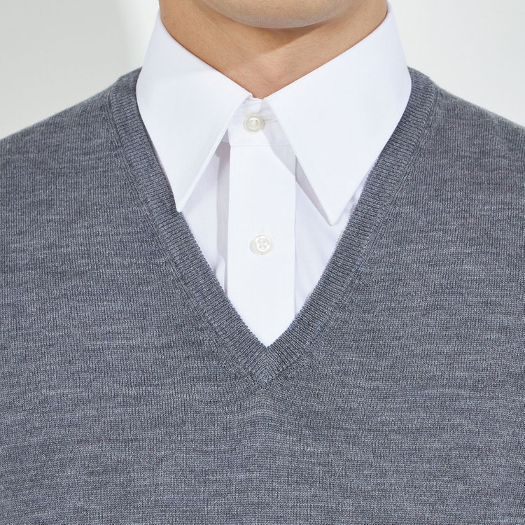 ＪＰコンフォート ネイビー 【JOHN PEARSE comfort navy】【秋冬】Vベスト/ブラック グレー中間