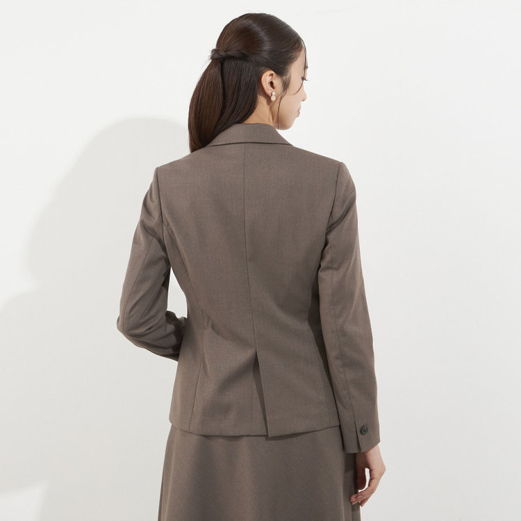 ソノタ（KONAKA用） 【Diana】【秋冬】ジャケット/ブラウン/ウォッシャブル＆ストレッチ 茶中間