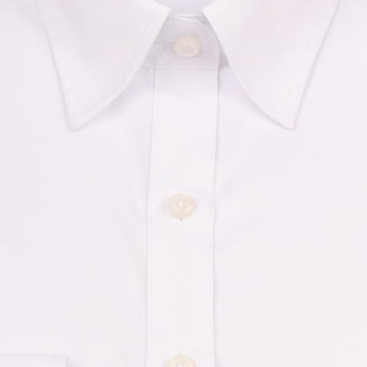 KONAKA　アウトレット 【WEB限定/OUTLET/汚れ・キズ等有】【english girl by J.P.】レギュラーカラーブラウス/ホワイト×ソリッド ホワイト系(白)