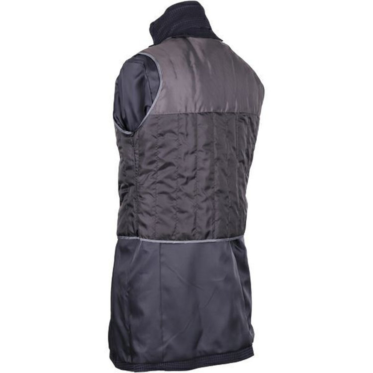 ソノタ（KONAKA用） 【Comin's】スタンドカラーレイヤードコート/ネイビー×ワッフル ネイビー系(紺)