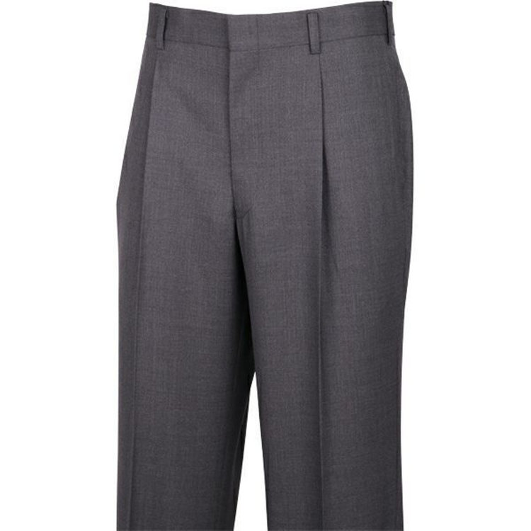 ドナートヴィンチ 【Donato Vinci Italy】【春夏】2釦シングルスーツ 1タック/グレー×ソリッド/NEW ZEALAND LIMITED WOOL/REAL GRAY COLLECTION/COOL REFLECTION グレー系(灰)