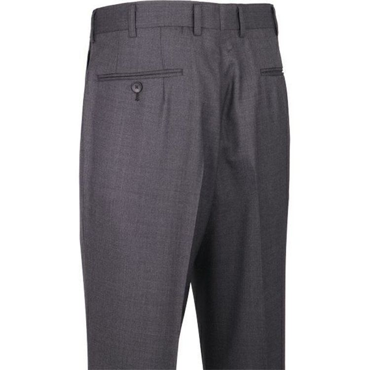ドナートヴィンチ 【Donato Vinci Italy】【春夏】2釦シングルスーツ 1タック/グレー×ソリッド/NEW ZEALAND LIMITED WOOL/REAL GRAY COLLECTION/COOL REFLECTION グレー系(灰)