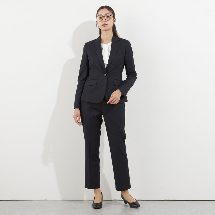 ソノタ（KONAKA用） 【Diana】【秋冬】パンツ/ネイビー/ウォッシャブル＆ストレッチ/裾上げ済仕様 紺中間