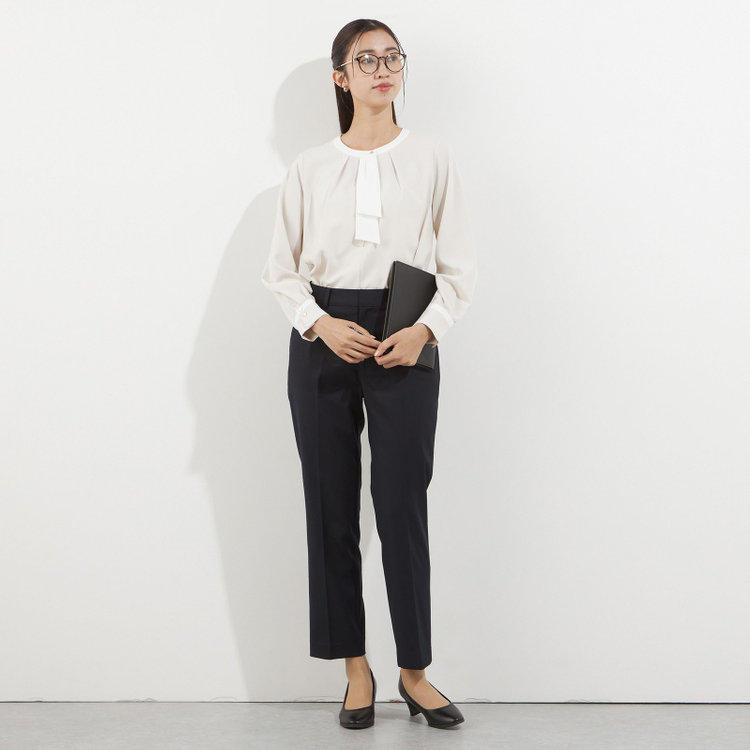 ソノタ（KONAKA用） 【Diana】【秋冬】パンツ/ネイビー/ウォッシャブル＆ストレッチ/裾上げ済仕様 紺中間