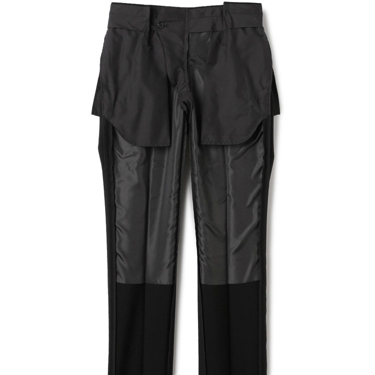 ＪＰセレクトライン 【JOHN PEARSE SELECTLINE】【スリムシルエット】2釦シングルフォーマルスーツ 0タックパンツ/濃染加工/アジャスター付き 黒