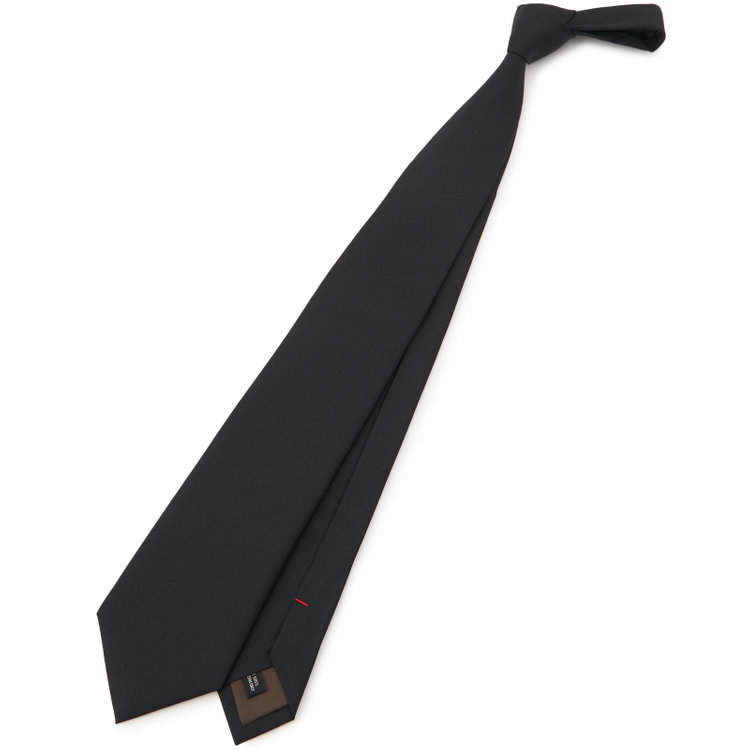 ドナートヴィンチ 【名品】【Donato Vinci Italy】シルクソリッドネクタイ 8.5cm;幅/ブラック/MADE IN JAPAN その他