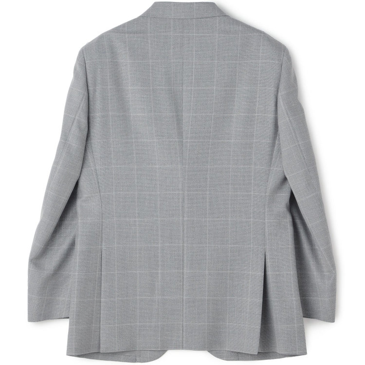 ドナートヴィンチ 【Donato Vinci Italy】【春夏】ウールリネンブレンド2釦シングルジャケット/グレー/NEW ZEALAND WOOL MIX グレー淡色