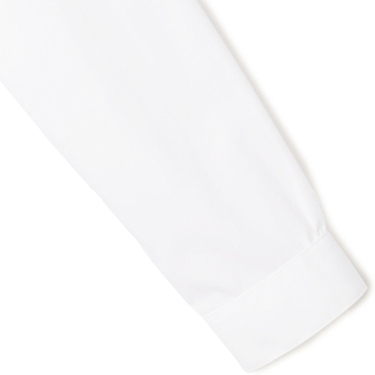 KONAKA　アウトレット 【WEB限定/OUTLET/汚れ・キズ等有】【NATURAL BEAUTY】ギャザー＆フリル取り外しブラウス/ホワイト×ドビードット 白