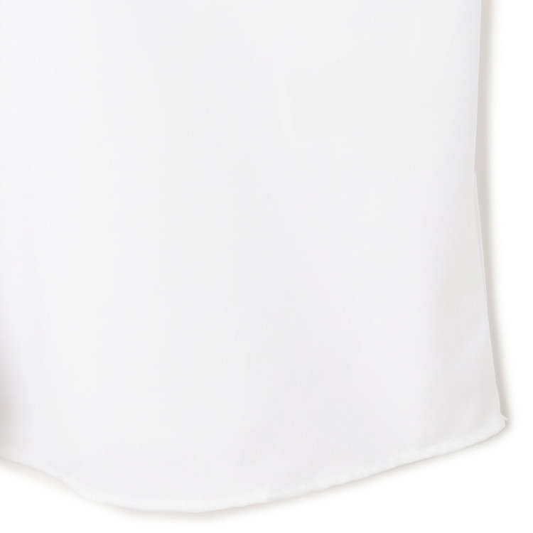 KONAKA　アウトレット 【WEB限定/OUTLET/汚れ・キズ等有】【NATURAL BEAUTY】ギャザー＆フリル取り外しブラウス/ホワイト×ドビードット 白