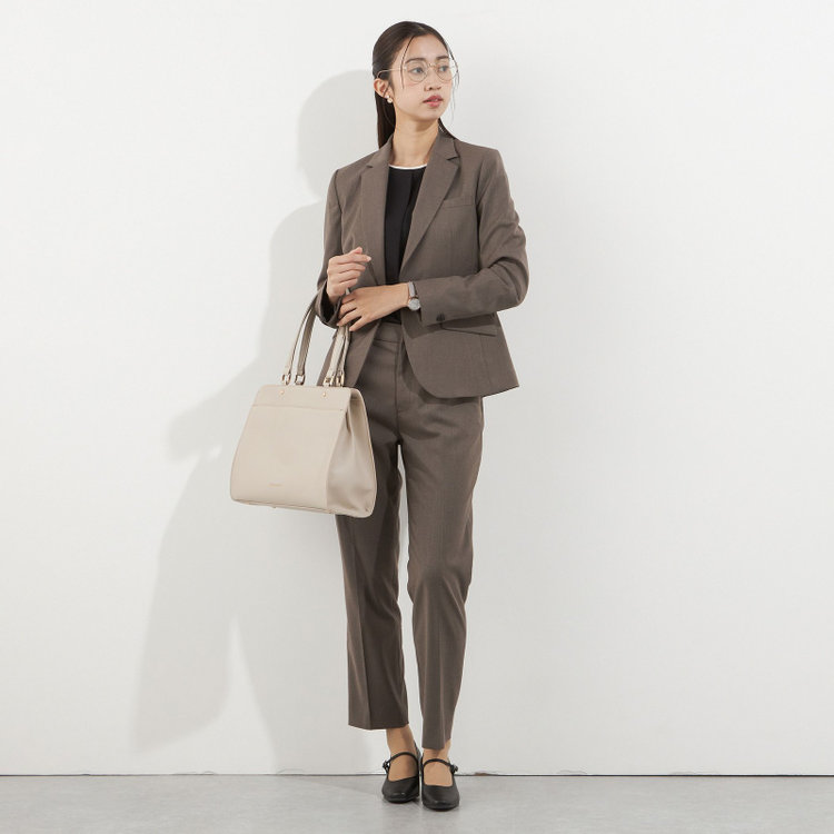 ソノタ（KONAKA用） 【Diana】【秋冬】ジャケット/ブラウン/ウォッシャブル＆ストレッチ 茶中間