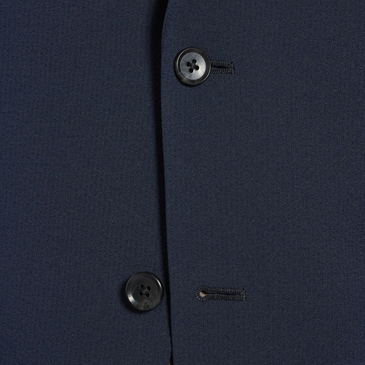 ハイスペックモーション 【HIGH SPEC MOTION】【春夏】ポリエステル2釦シングルジャケット/ネイビー 紺中間