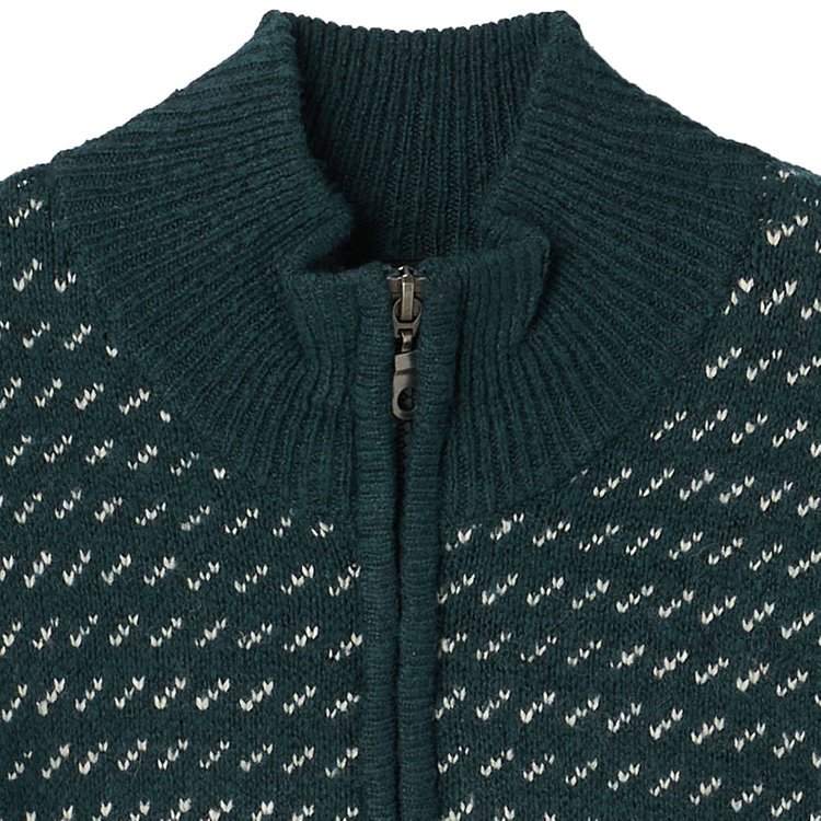 ライル＆スコット 【LYLE&SCOTT】ハーフジップアップセーター/グリーン 緑中間