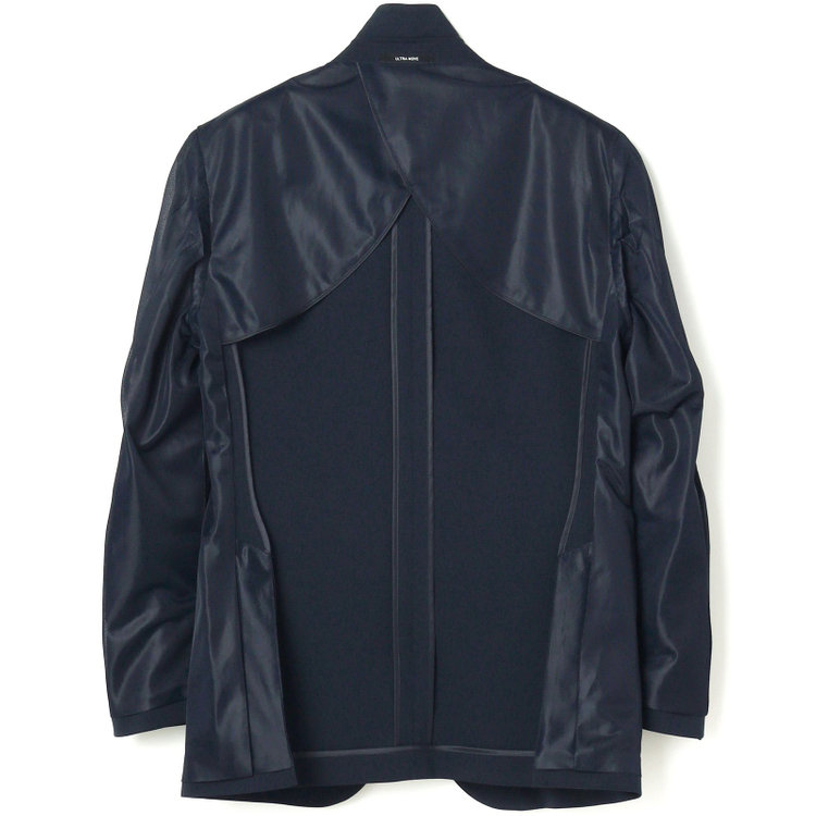 ＪＰ コンフォート 【JOHN PEARSE comfort navy】【春夏】機能性ポリエステル素材 2釦シングルジャケット/ネイビー/ULTRA MOVE/BREATH EFFECT AIR/ウォッシャブル 紺濃色