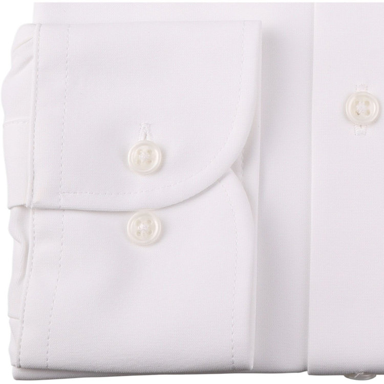 KONAKA　アウトレット 【WEB限定/OUTLET/汚れ・キズ等有】【Donato Vinci Italy Uomo】【ノーアイロン】レギュラーカラードレスワイシャツ/ホワイト/ULTRA MOVE/ニット素材 ホワイト系(白)