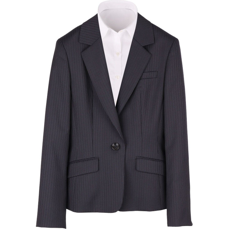 【WEB限定/OUTLET/汚れ・キズ等有】【KANSAI FORL collection】【年間】【SHOWER CLEAN】ジャケット/ネイビー×ストライプ