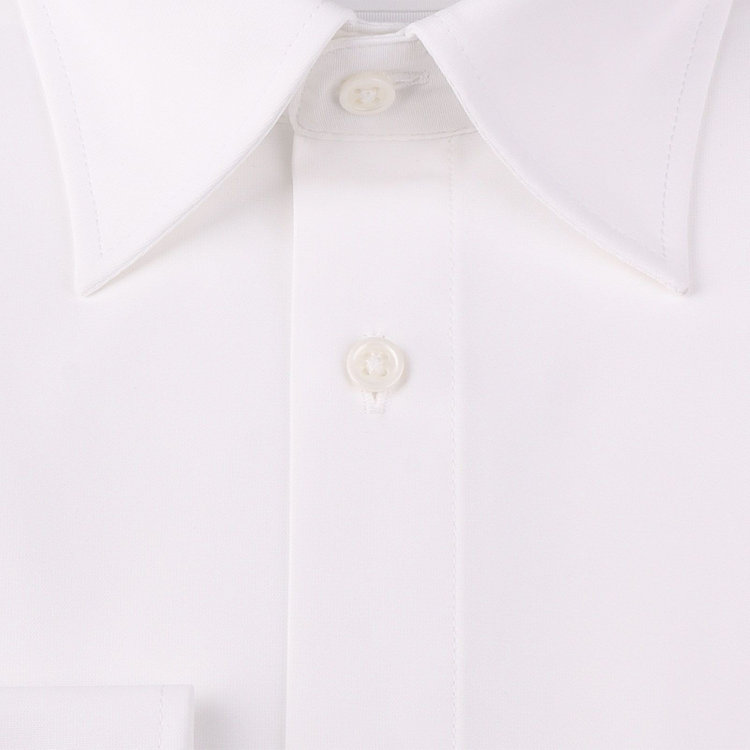 KONAKA　アウトレット 【WEB限定/OUTLET/汚れ・キズ等有】【Donato Vinci Italy Uomo】【ノーアイロン】レギュラーカラードレスワイシャツ/ホワイト/ULTRA MOVE/ニット素材 ホワイト系(白)