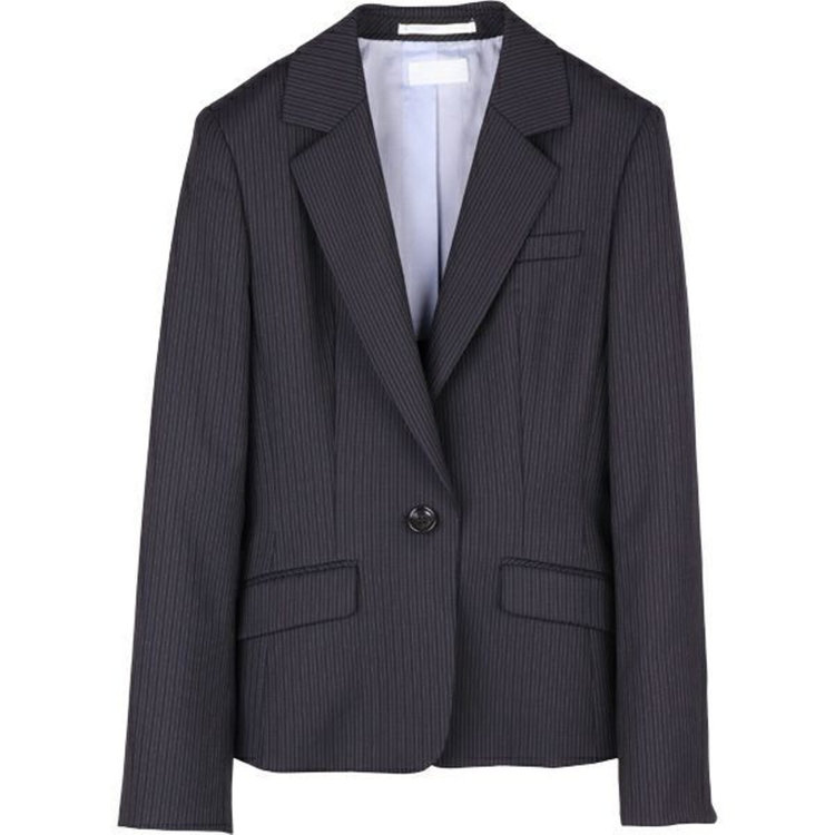 KONAKA　アウトレット 【WEB限定/OUTLET/汚れ・キズ等有】【KANSAI FORL collection】【年間】【SHOWER CLEAN】ジャケット/ネイビー×ストライプ ネイビー系(紺)