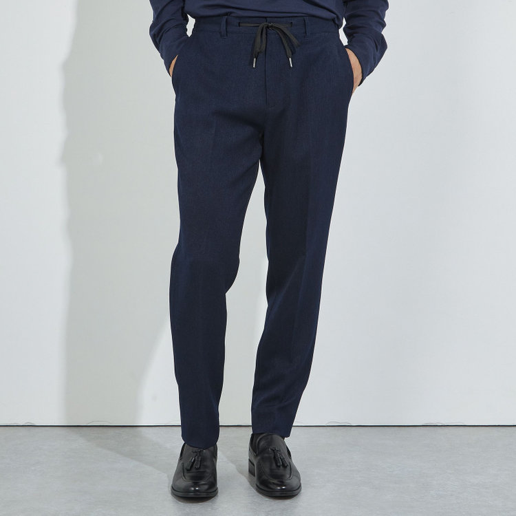 ＵＷＳ ＷＯＲＫ ビジカジセットアップ【ULTRA WORK SUIT】【秋冬】パンツ/ネイビー/※裾上げ済み仕様 紺濃色