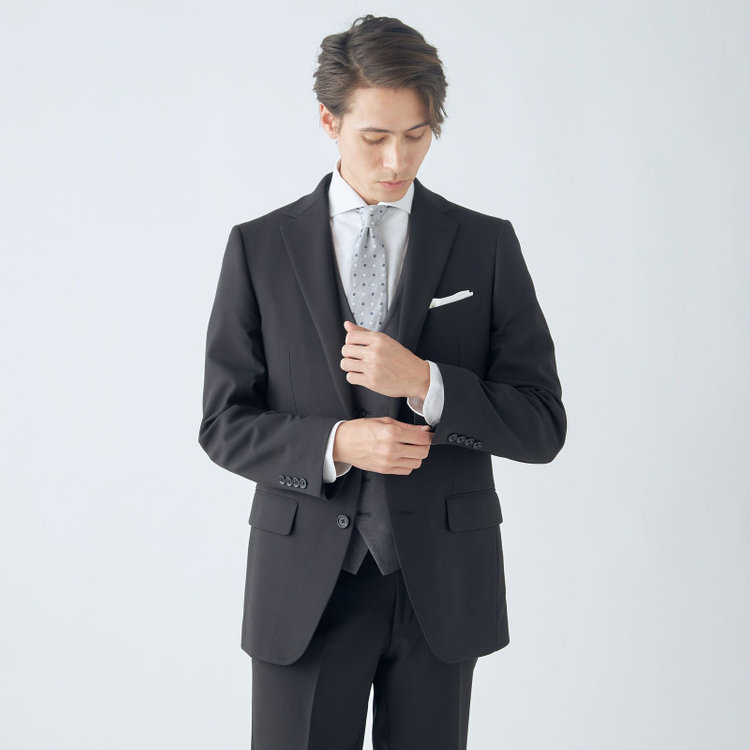 ソノタ（KONAKA用）  【HIGH SPEC MOTION】【年間】リバーシブルジレ/ブラック＆グレー 黒