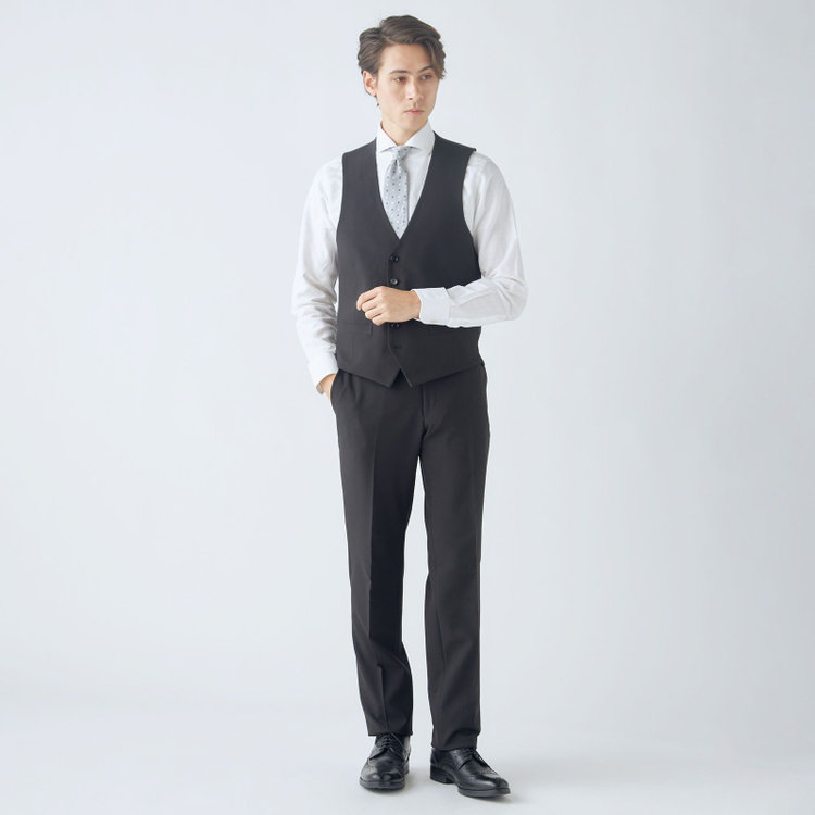 ソノタ（KONAKA用）  【HIGH SPEC MOTION】【年間】リバーシブルジレ/ブラック＆グレー 黒