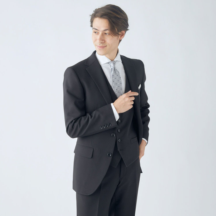 ソノタ（KONAKA用）  【HIGH SPEC MOTION】【年間】リバーシブルジレ/ブラック＆グレー 黒