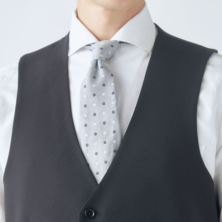 ソノタ（KONAKA用）  【HIGH SPEC MOTION】【年間】リバーシブルジレ/ブラック＆グレー 黒