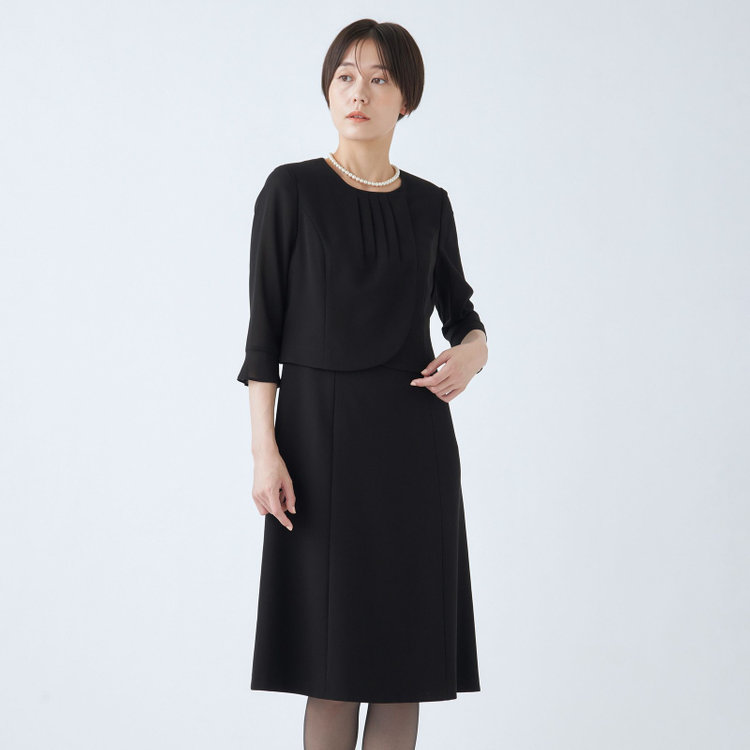 ＢＩＥＮ ＢＥＬＬＥ 【BIEN BELLE】【年間】【ストレッチ】テーラーサテン使いアンサンブルレディースフォーマル その他