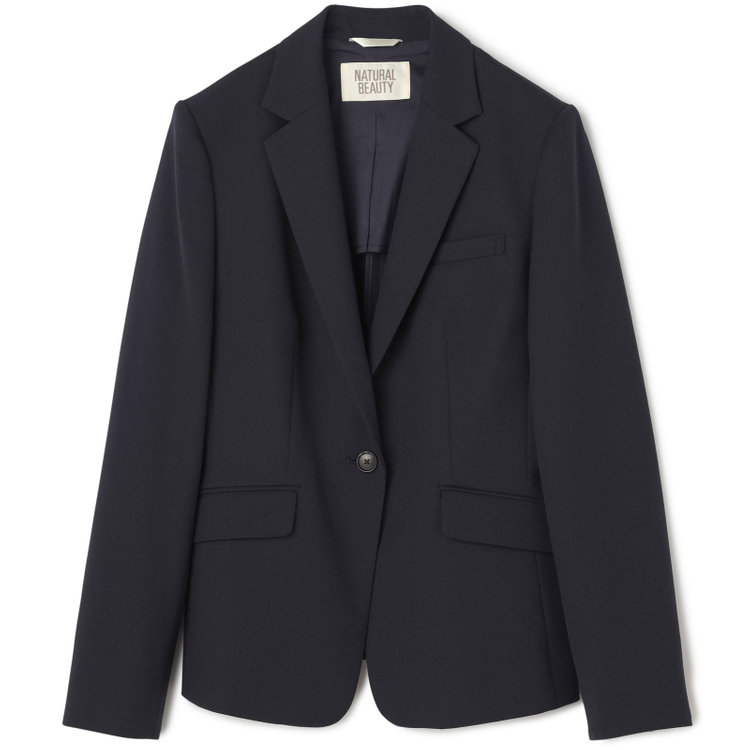 ナチュラル　ビューティー 【NATURAL BEAUTY】【年間】1釦ジャケット/ネイビー 紺中間