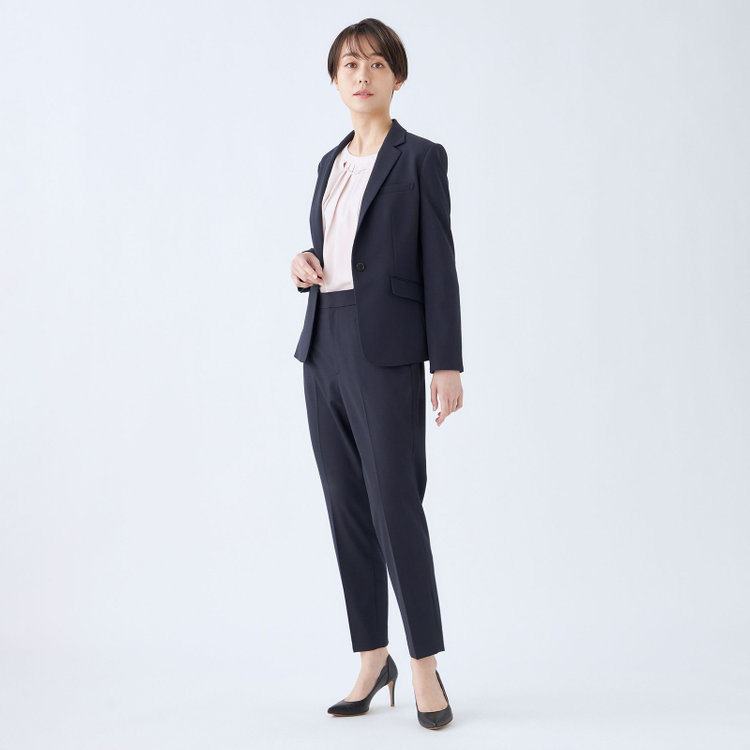 ナチュラル　ビューティー 【NATURAL BEAUTY】【年間】1釦ジャケット/ネイビー 紺中間