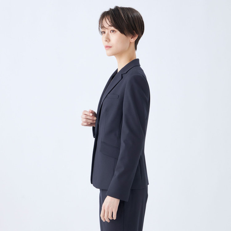 ナチュラル　ビューティー 【NATURAL BEAUTY】【年間】1釦ジャケット/ネイビー 紺中間