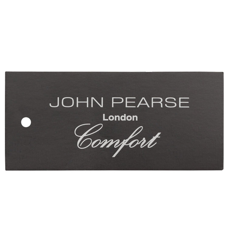 ＪＰ コンフォート 【JOHN PEARSE comfort】【スリムシルエット】2釦シングルフォーマル 1タック/ブラック/ウエストシャーリング仕様/ストレッチ/ULTRA MOVE/※裾上げ必要 黒