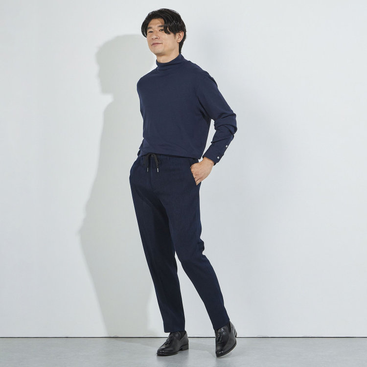 ＵＷＳ ＷＯＲＫ ビジカジセットアップ【ULTRA WORK SUIT】【秋冬】パンツ/ネイビー/※裾上げ済み仕様 紺濃色