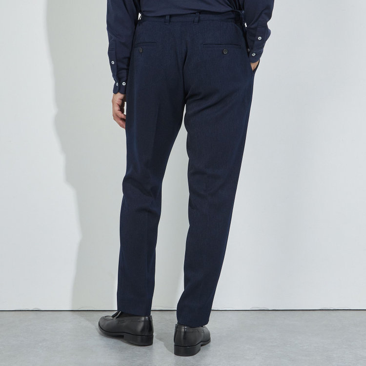 ＵＷＳ ＷＯＲＫ ビジカジセットアップ【ULTRA WORK SUIT】【秋冬】パンツ/ネイビー/※裾上げ済み仕様 紺濃色