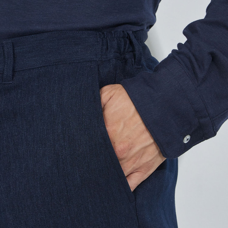 ＵＷＳ ＷＯＲＫ ビジカジセットアップ【ULTRA WORK SUIT】【秋冬】パンツ/ネイビー/※裾上げ済み仕様 紺濃色