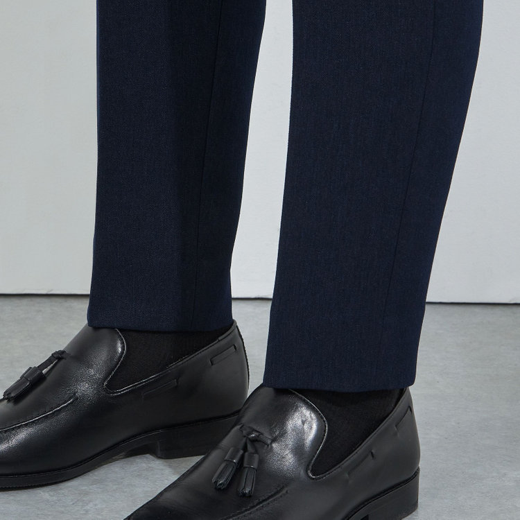 ＵＷＳ ＷＯＲＫ ビジカジセットアップ【ULTRA WORK SUIT】【秋冬】パンツ/ネイビー/※裾上げ済み仕様 紺濃色