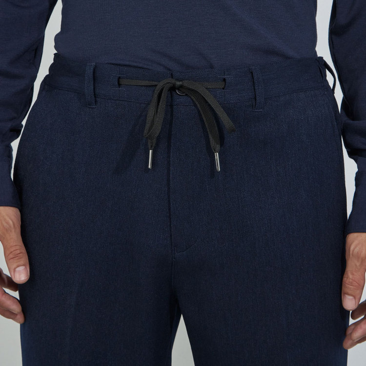 ＵＷＳ ＷＯＲＫ ビジカジセットアップ【ULTRA WORK SUIT】【秋冬】パンツ/ネイビー/※裾上げ済み仕様 紺濃色