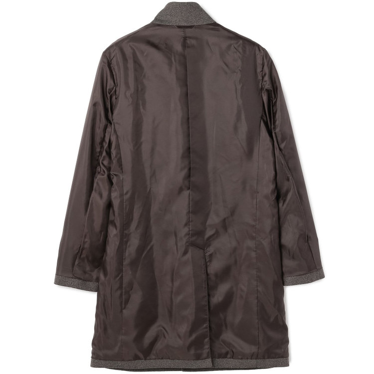 ソノタ（KONAKA用） 【レギュラーフィット】【秋冬】ショートスタンドカラーコート/ブラウン 茶濃色
